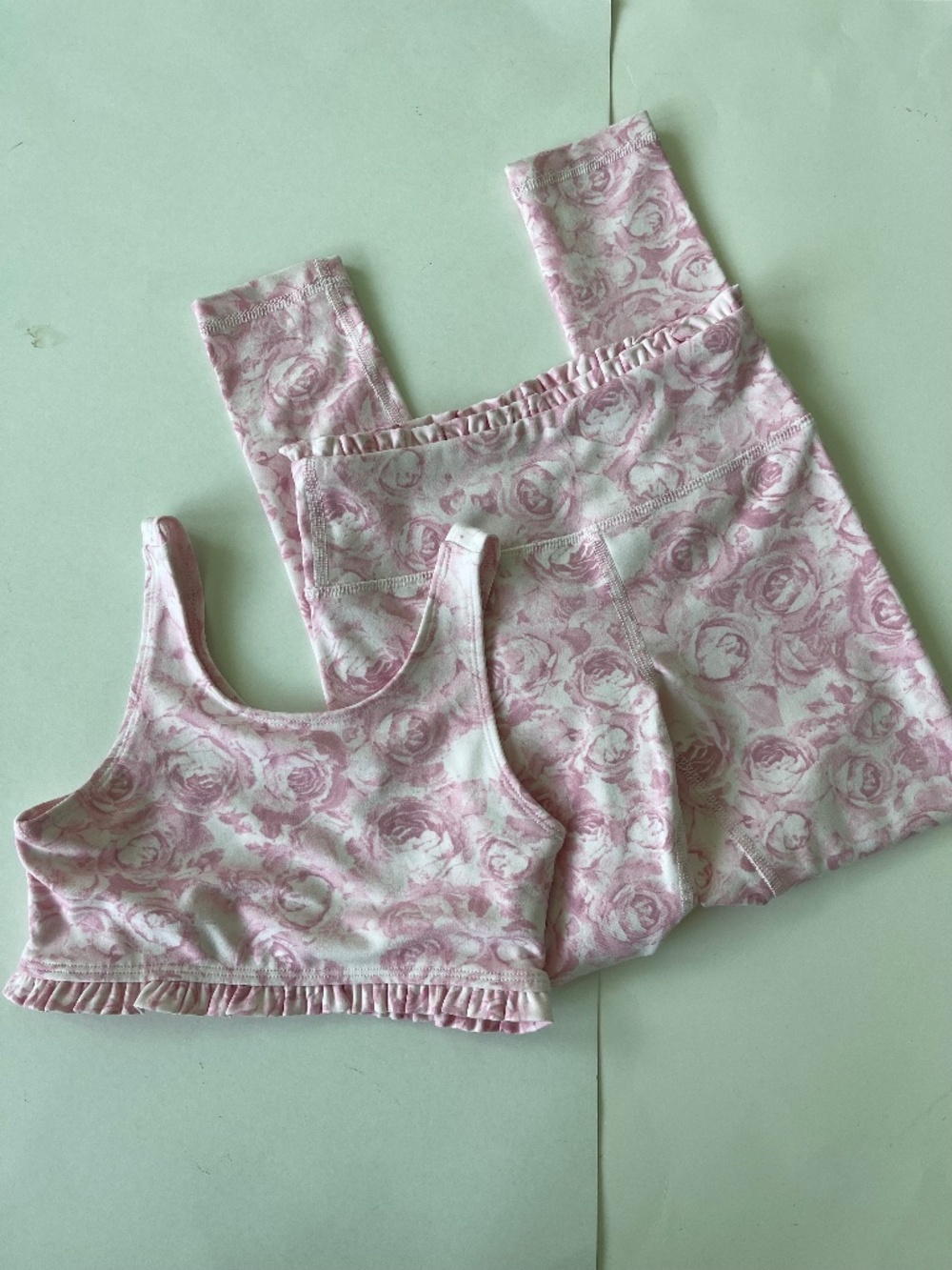 Yogalicious Pink Activewear Set Lux Laney & Ansley Girls - Picture 9 of 15
